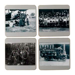 Girlguiding Heritage coasters.jpg